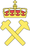 Emblem of the Norwegian Directorate of Mining.svg