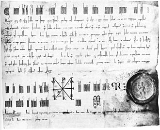 Emperor Henry III, charter of 1049 Emperor Henry III, charter of 1049.jpg