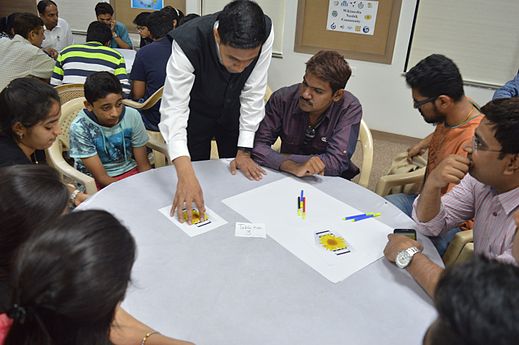 Engaging Activity- Wikipedia sister projects Logo contest during Nashik Wikipedia Summit