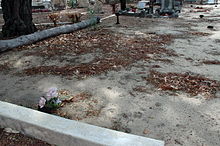 Cooke's grave in plot 409, Fremantle Cemetery Eric Cooke, Martha Rendell, Fremantle Cemetery.jpg