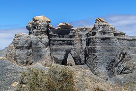 Erosion of tephra layers - Lanzarote 11