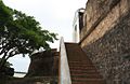 Escaleras hacia el Castillo de San Diego de Alcalá o Fuerte Campo Elías. Municipio Casacoima. Delta Amacuro. Venezuela..jpg