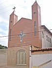 Fachada da Igreja Santo Afonso, da Paróquia São Sebastião.