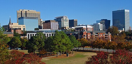 Fall skyline of Columbia SC from Arsenal Hill.jpg