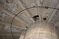 Ceiling and pulley on the upper level of the Felker Round Barn in Mt. Morris Township, Mt. Morris, Illinois, USA.
