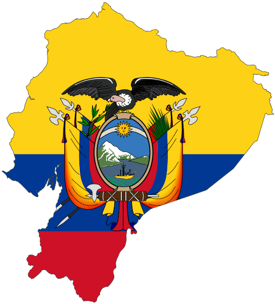 File:Flag-map of Ecuador.svg