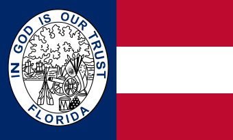 Flag of Florida (September 13, 1861)