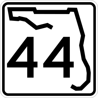 <span class="mw-page-title-main">Florida State Road 44</span> Highway in Florida
