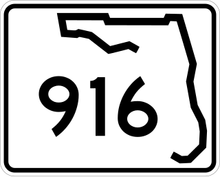 <span class="mw-page-title-main">Florida State Road 916</span> State highway in Florida, United States