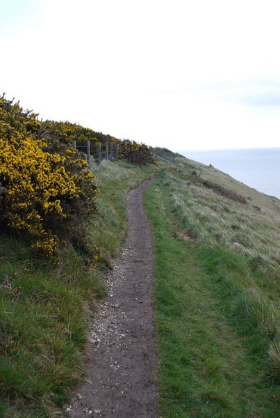 File:Footpath heading east to Ballard Point. - geograph.org.uk - 766380.jpg