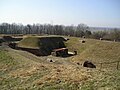 Blick nach Südwesten über das Fort