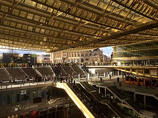 La canopée du Forum des Halles en avril 2016