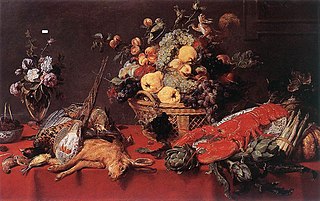 Still-Life with a Basket of Fruit, a Squirrel, and a Cat