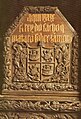 Frontal del sepulcro del rey Sancho II de Castilla y León. Monasterio de San Salvador de Oña (Burgos)