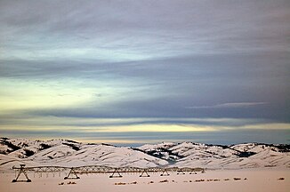 Field below the Soldier Mountains