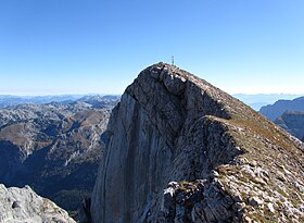 Vista dalla cima del Funtenseetauern.