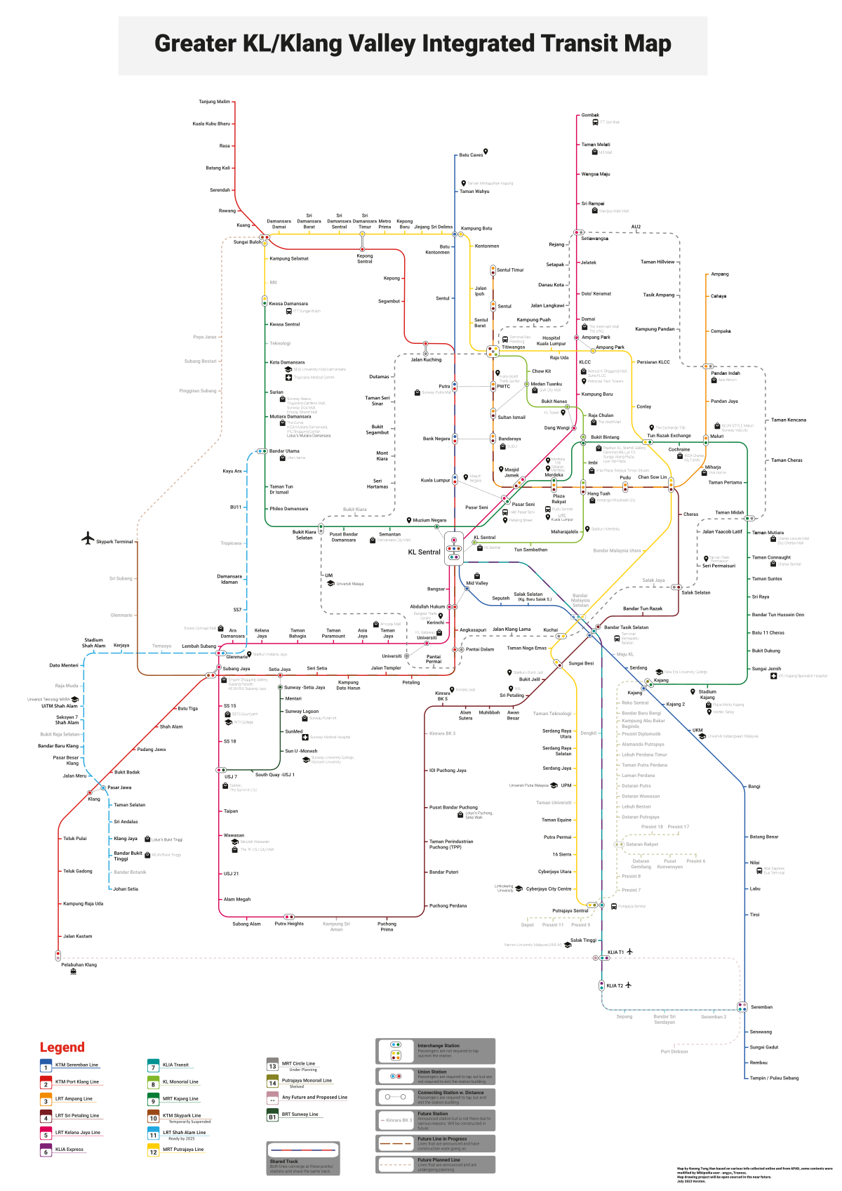 Laluan mrt kajang