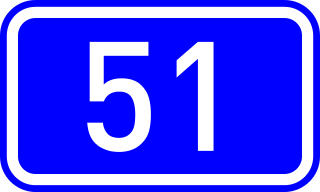 <span class="mw-page-title-main">Greek National Road 51</span> Trunk road in Greece