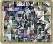 Robert Delaunay, 1911-12, Window on the City No. 3, oil on canvas, 113.7 × 130.8 cm (44.8 × 51.5 in), Solomon R. Guggenheim Museum