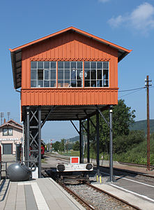Gantry Signal Box, Zollhaus-Blumberg