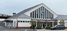 La gare de Lisieux.