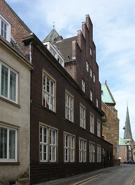 Gemeindehaus der Domgemeinde Bremen, Sandstr. 10–12