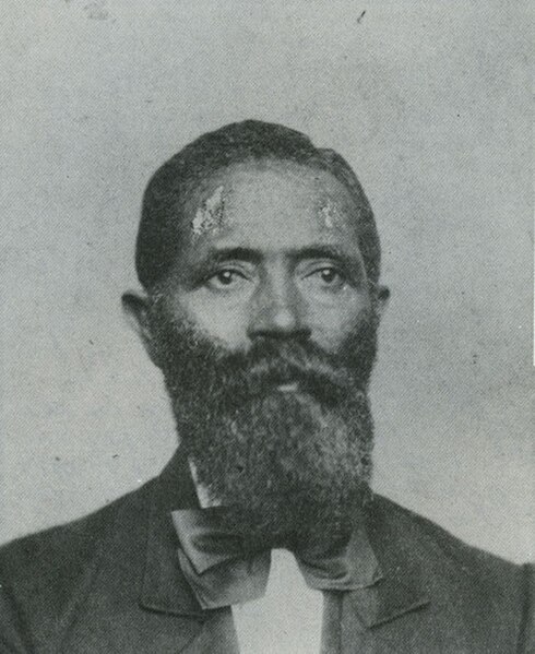 George Teamoh 1818 to after 1887. George Teamoh worked at Norfolk Navy Yard as an enslaved laborer and ship caulker in the 1830s and 1840s (LOC photo)