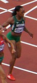Gloria Asumnu Rang sieben in 11,44 s