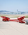 Goldhofer ARTS bei einer Feuerwehrübung am Flughafen