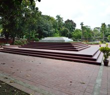 Tomb of Kazi Nazrul Islam Grave - Kazi Nazrul Islam - University of Dhaka Campus - Dhaka 2015-05-31 2306-2307.tif