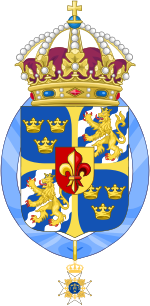 Greater coat of arms of Queen Silvia of Sweden.svg