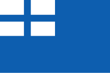 Greek Merchant Navy flag used between 1822 and 1828 Greek merchant navy flag.svg