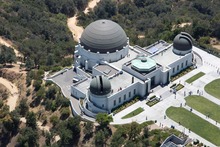 Griffith Observatory on the south-facing slope of Mount Hollywood in L.A.'s Griffith Park (LC-DIG-highsm- 22255).tif