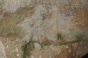 Grotta della Signorare barrualdeko inskripzioak