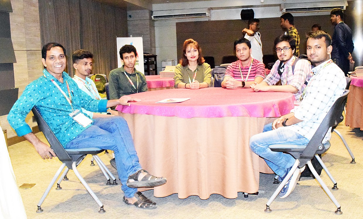 Mymensingh community of Wikimania Bangladesh 2022 conference. ছবি: Rocky Masum