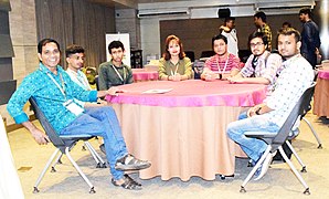 Die Maimansingh-Gemeinschaft bei der Wikimania-Konferenz Bangladesch 2022. Foto: Rocky Masum