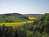 View from the Hörninger saddle heads towards Mauderode