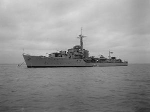HMS Contest 1945 IWM FL 8441
