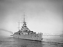 Effingham at anchor, 16 May 1940 HMS EFFINGHAM in Norway, 16 May 1940. N246.jpg