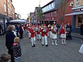 Hadsund Skole-Orkester spiller under Åben By Night.