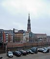 St. Katharinen, Hamburg von der Speicherstadt