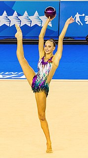 Hanna Bazhko Belarusian rhythmic gymnast