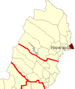 Mapo di Haparanda