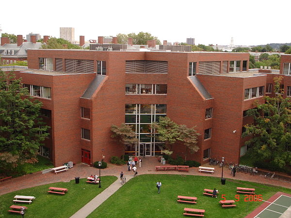 The new Littauer Center at Harvard Kennedy School, built in 1978, one of several Harvard Kennedy School buildings on the Harvard campus