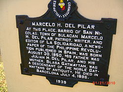Marcelo H. Del Pilar: Filipínský spisovatel a novinář