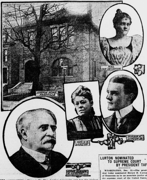 File:Horace Harmon Lurton, American jurist, his home and his family.png