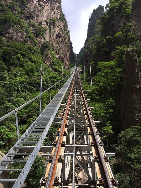 File:Huangshan Cable Car View.JPG