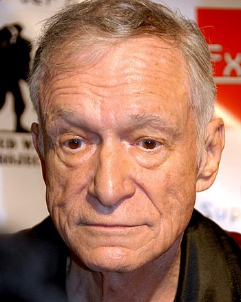 English: Hugh Hefner on the Red Carpet for a W...