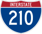 Interstate 210 işaretçisi