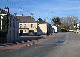 Milltownpass Village in Leinster, Ireland